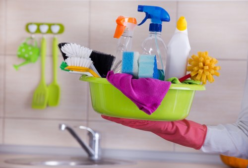 Sorted recyclable materials reflecting Beckton borough waste separation practices